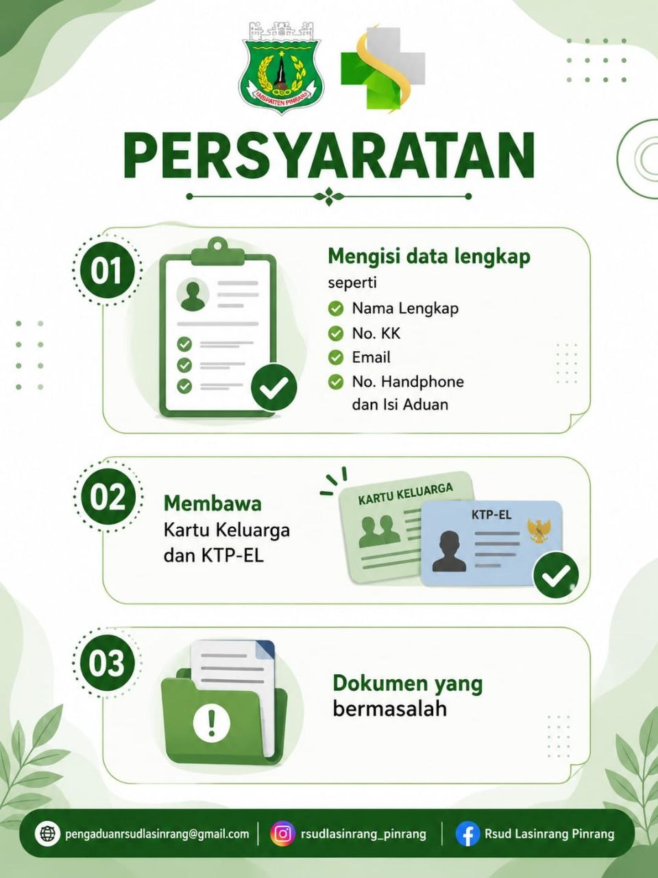PERSYARATAN PENGADUAN